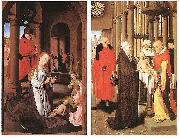 Hans Memling Wings of the Adoration of the Magi Triptych china oil painting artist